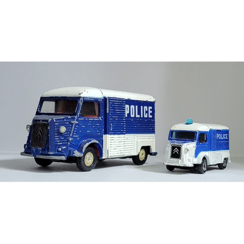 TOMICA DANDY + F44 CITROEN H TRUCK_日製戰損無盒雙車組