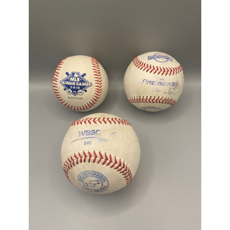 2010 MLB 棒球 台灣賽紀念球 CPBL 2019世界棒球12強 2019 WBSC世界12強賽熱身賽實戰比賽用球