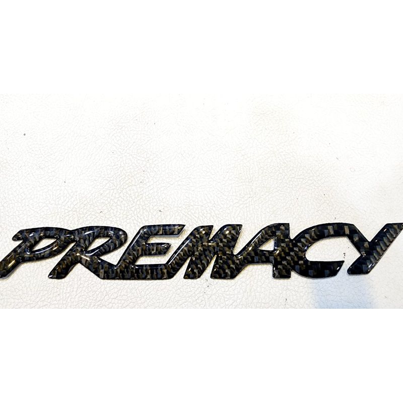 Mazda Premacy CARBON（碳纖維）LOGO 車標 貼片