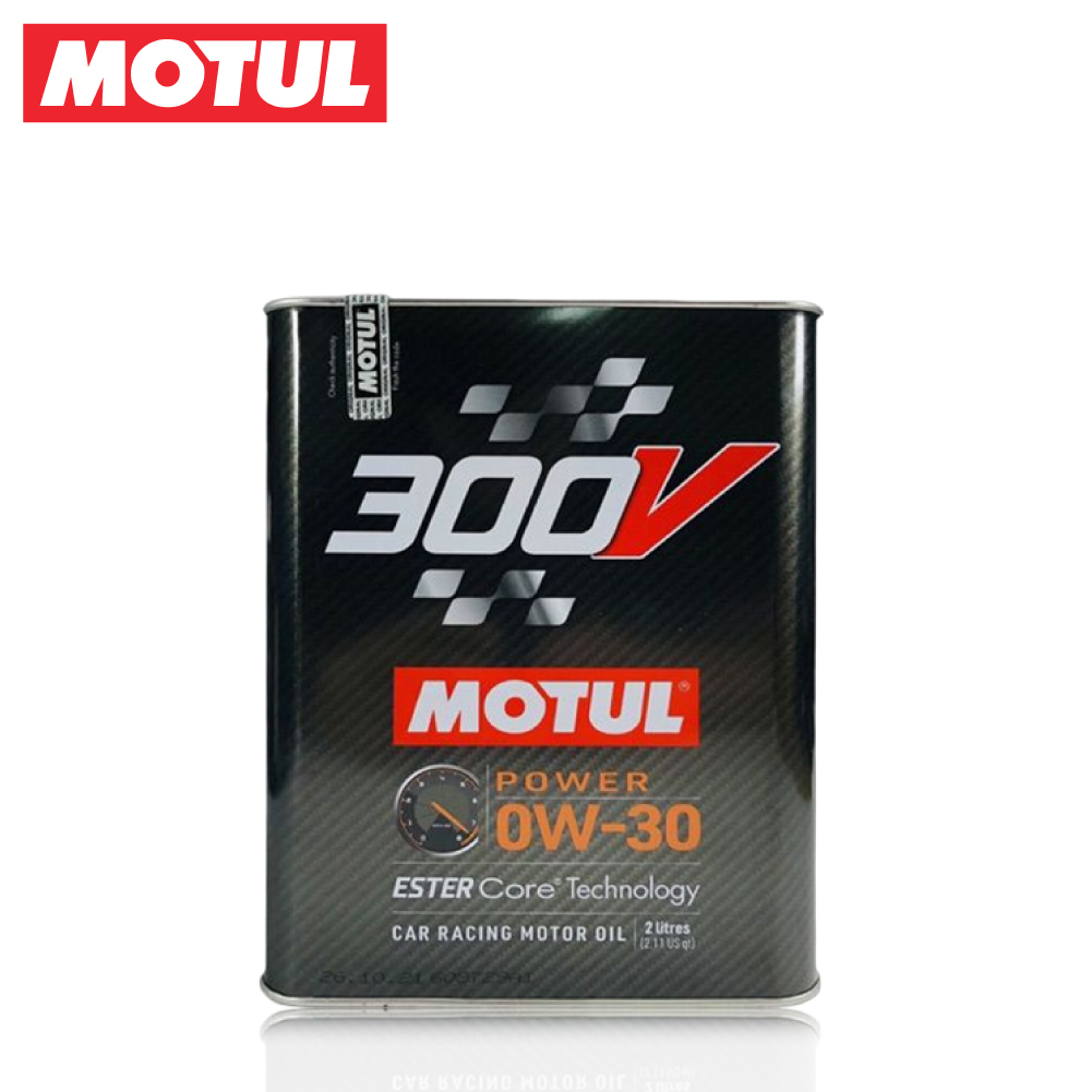 【MOTUL】300V POWER 0W30 酯類全合成機油-2L (黑鐵罐) | 金弘笙