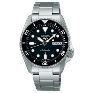 【SEIKO 精工】Seiko 精工5號 復古潮流機械錶SK028-黑38mm SRPK29K1/4R36-14B0D