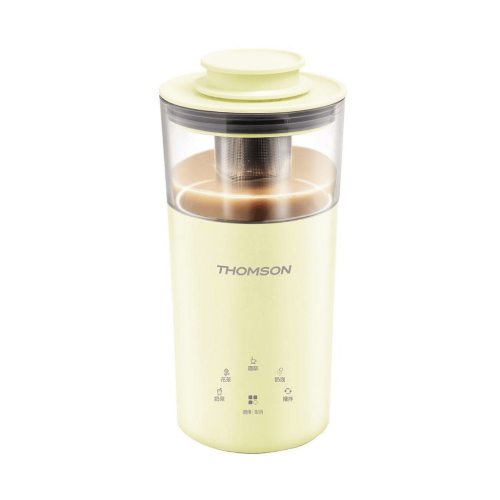 【原廠現貨免運】法國THOMSON 五合一多功能奶茶機 TM-SAK49 檸檬黃｜泡茶 煮奶茶 奶泡 咖啡