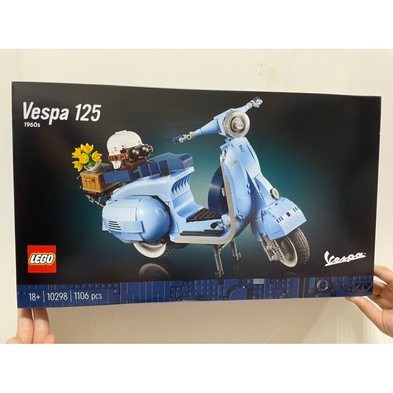 LEGO 樂高盒組 10298 偉士牌 摩托車 全新未組裝🔥無盒損✅