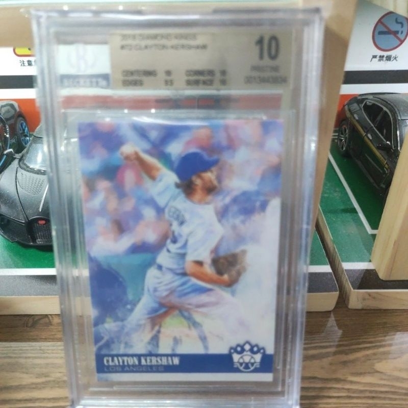 (MLB)2018道奇隊準賽揚強投 KERSHAW克蕭 鑑定10分 （BGS10）