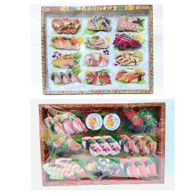 紙紮 壽司  日式料理 刺身 握壽司🍣 美味生魚片🐟    🎗祭拜用品