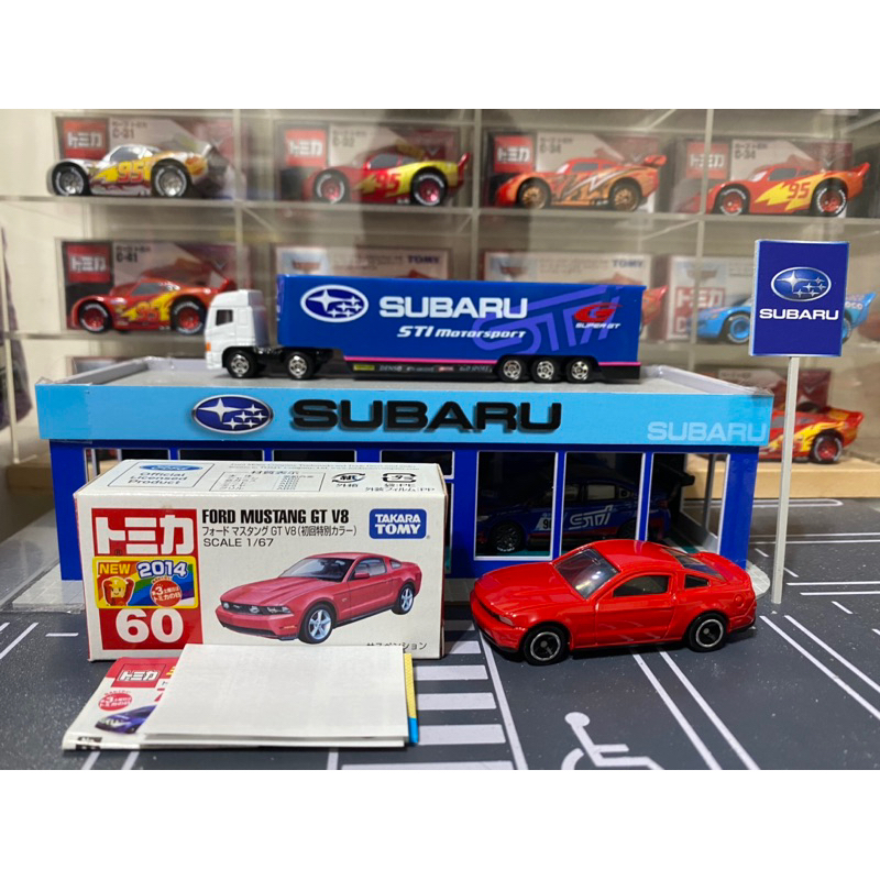 TOMICA NO.60-6 FORD MUSTANG GT V8 初回版 絕版新車貼