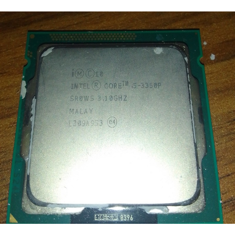 報廢品_二手 Intel Core i5-3350P 1155腳位 CPU