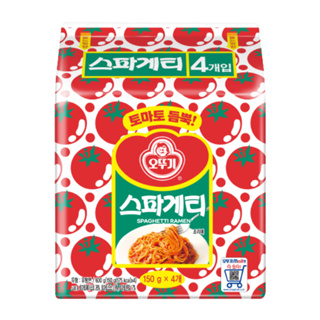ᴘᴀɴᴅᴀ sʜᴏᴘ. 不倒翁Ottogi 番茄風味義大利麵 整袋4包入 韓國泡麵 韓國拉麵 韓國原裝進口