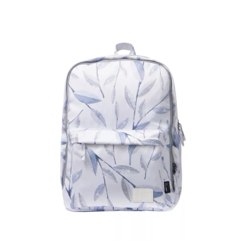 【HC STORE】白雪藍葉-升級版雙主袋防潑水後背包