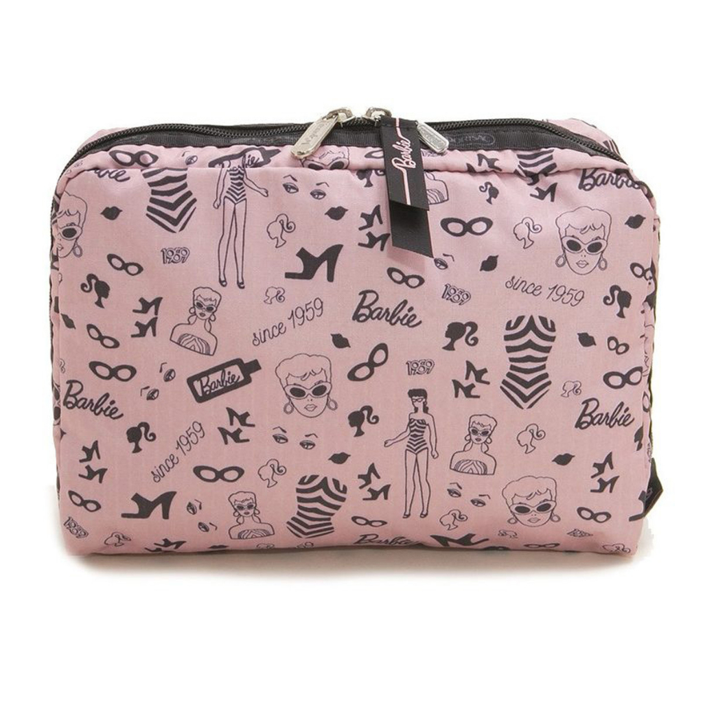 lesportsac 全新 芭比系列 BARBIE LIFE 化妝包 收納包 7121 G657 桃園火車站 可面交