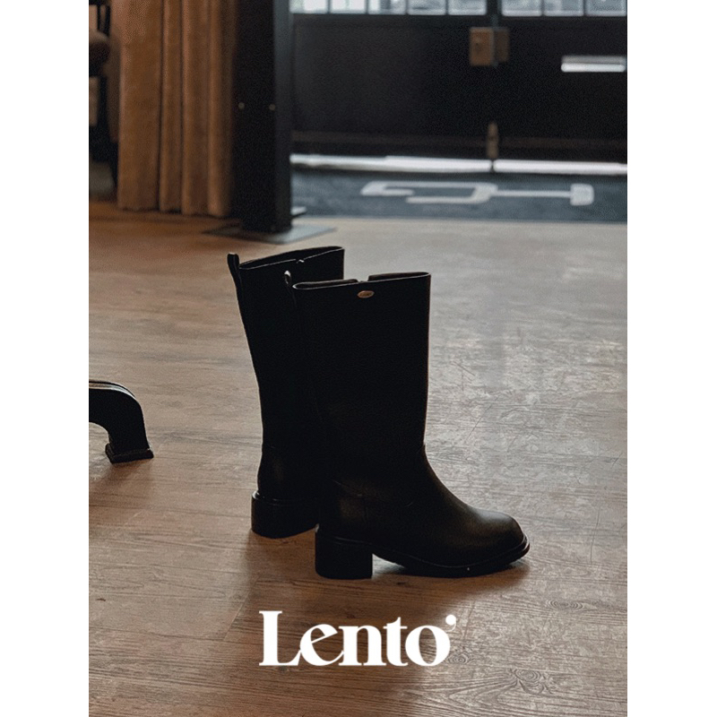 正韓🇰🇷slowand lento Classic middle boots 經典中靴