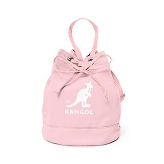 KANGOL 尼龍水桶側揹包 粉色 6025301841
