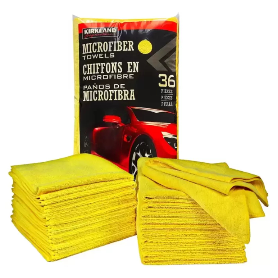 COSTCO 線上代購🌈Kirkland 科克蘭 超細纖維擦拭布 36入