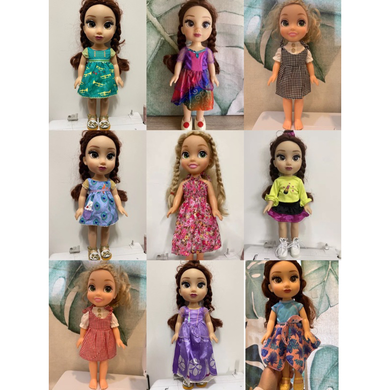 ⚠️現貨⚠️Q版迪士尼好市多公主衣服35公分14吋專屬衣服寶拉衣服Glittergirls、Nancy娃娃