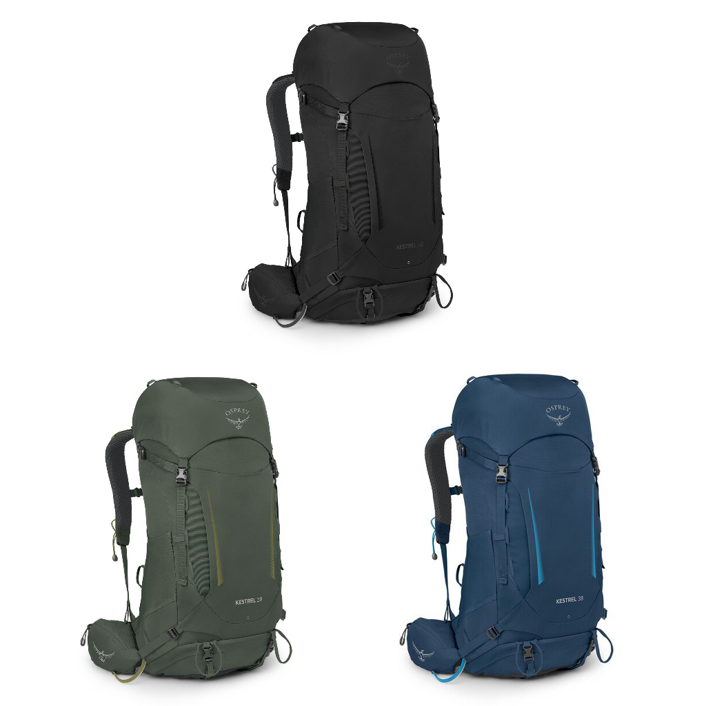 OSPREY 輕量健行登山背包 KESTREL 38L 多色內選