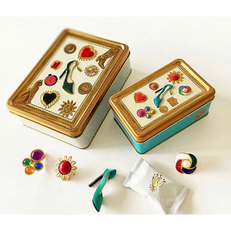 日本青山 Aoyama decarb甜點珠寶盒空盒