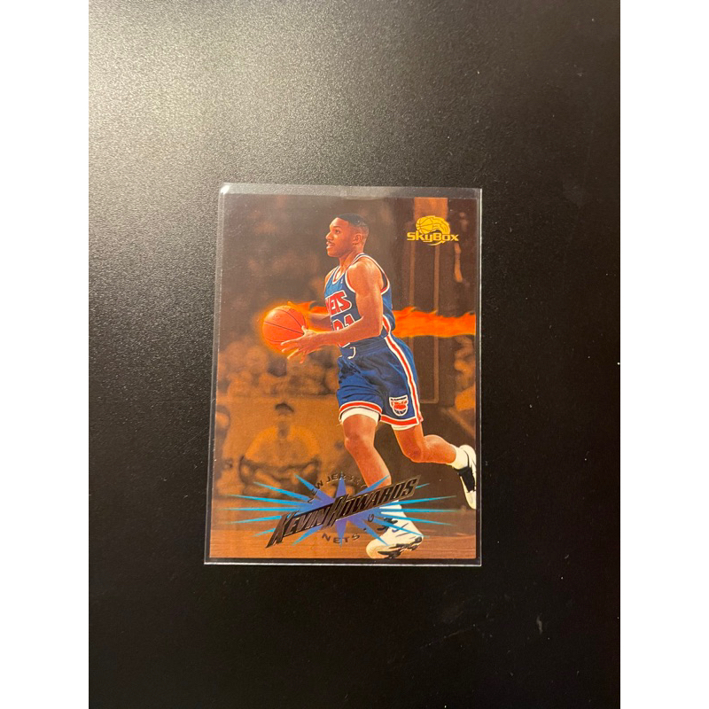 NBA球員卡1996 Kevin Edwards skybox火球卡（非RC)