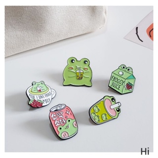 [Hi]🧋🐸可愛青蛙造型胸針 徽章 🎒背包筆袋飾品