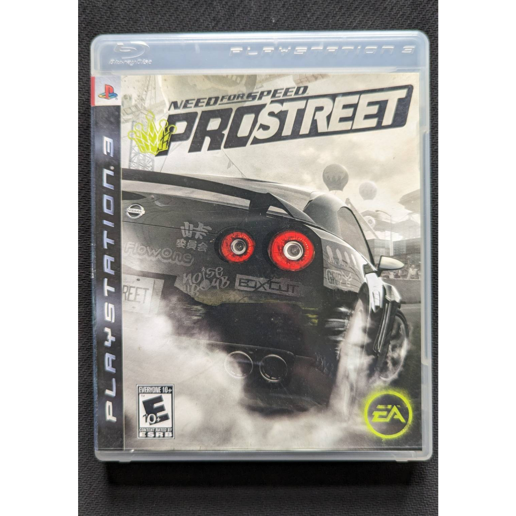PS3 極速快感 職業街頭 英文版 Need For Speed Prostreet 賽車 遊戲片 超好玩 說明書完整