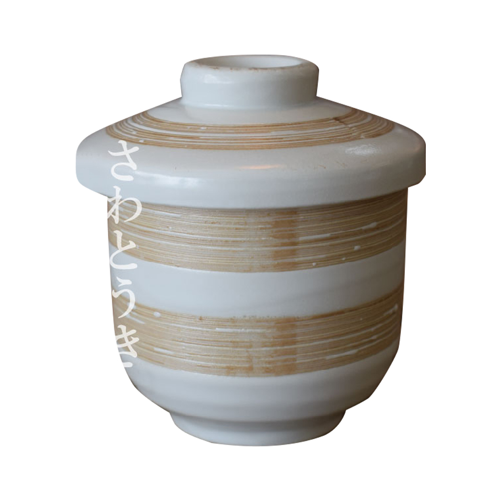 日系手刷條紋茶碗蒸杯-共2款《WUZ屋子》日本製碗盤 杯子 茶碗蒸 微波 茶杯