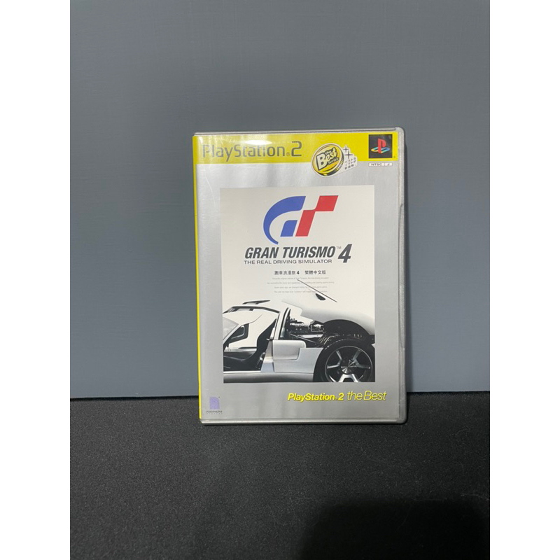 PS2 跑車浪漫旅4 GT4 繁體中文版（二手）