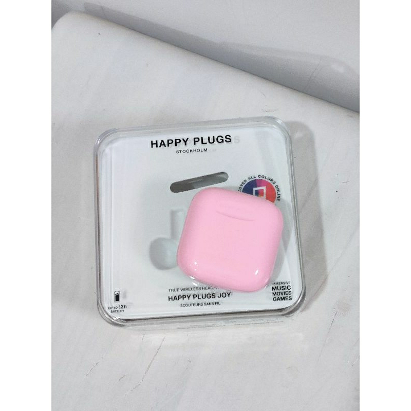 Happy Plugs Joy 真無線藍牙耳機 耳機 無線耳機 粉紅色 入耳式 全新