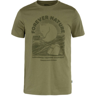 Fjallraven Equipment T-Shirt 男 有機棉短T 86976-620 綠｜碧綠商行