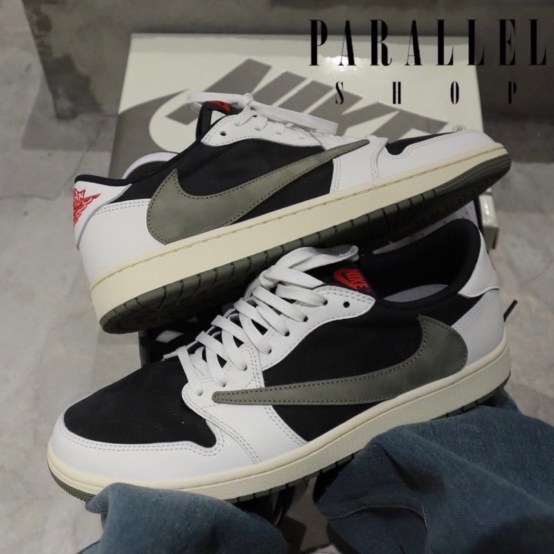 【Parallel】倒鉤系列最後一雙 TRAVIS SCOTT X AIR JORDAN 1 LOW OLIVE 橄欖綠