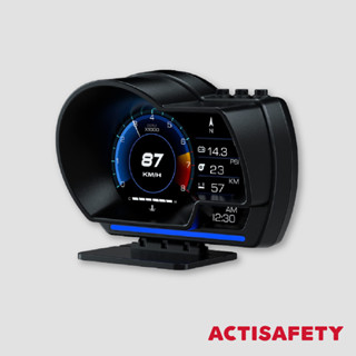 ActiSafety A500 多功能液晶儀表 雙模 抬頭顯示器 HUD GPS 時速 轉速 車用液晶儀表 多功能儀表