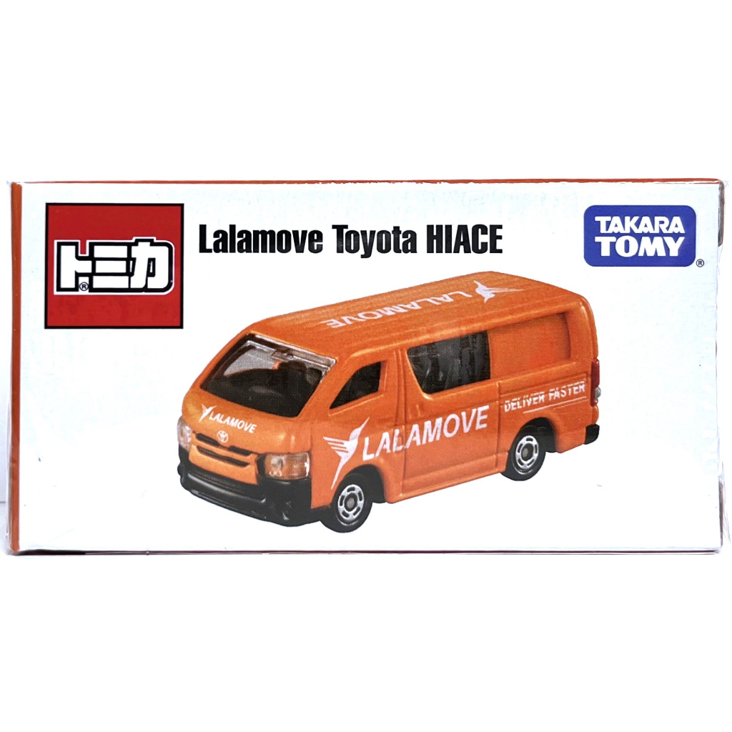 ☆勳寶玩具舖【現貨】TAKARA TOMY 多美小汽車 TOMICA 亞洲限定 Lalamove 豐田 HIACE