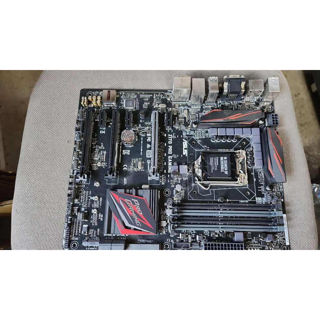 含稅 華碩 Z170 PRO GAMING 1151 沒檔版 保固一個月 07M208