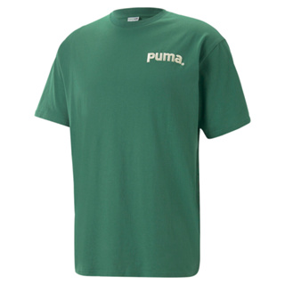 [麥修斯]PUMA 流行系列 P.Team 622486 37 短袖 T恤 上衣 刺繡 歐規 男款