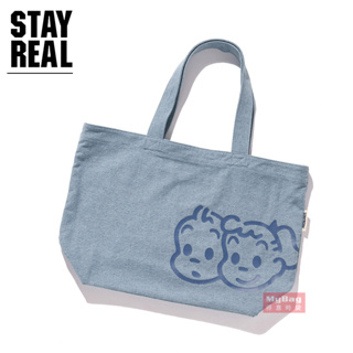 STAYREAL 手提包 OSAMU GOODS 原田治 丹寧托特包 肩背包 收納包 BS23003 得意時袋