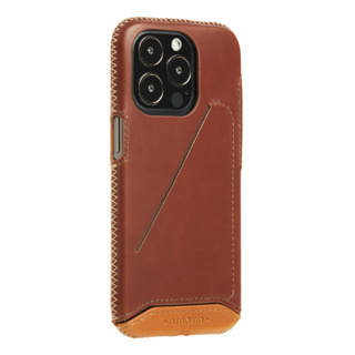 【n max n 台灣設計品牌】iPhone14 Pro 經典系列全包覆手機皮套-巧克力