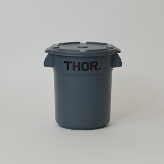 THOR BOX 灰藍 多功能層疊帶蓋 收納桶 12L H5772【新竹皇家THOR12L-BLUE】