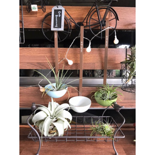 zakka 日系雜貨風 ins 儀式感 鄉村風 花園裝飾 庭園擺件 多肉花盆 空風花器 壁掛花盆 勺子掛件造型