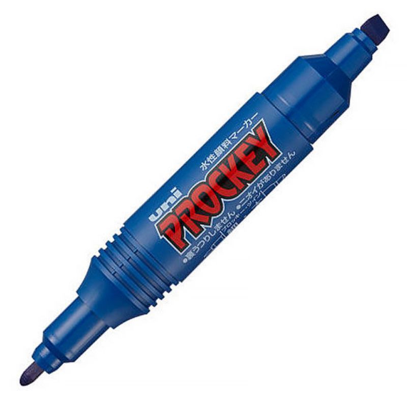 Prockey日本三菱水性簽名筆(藍色)