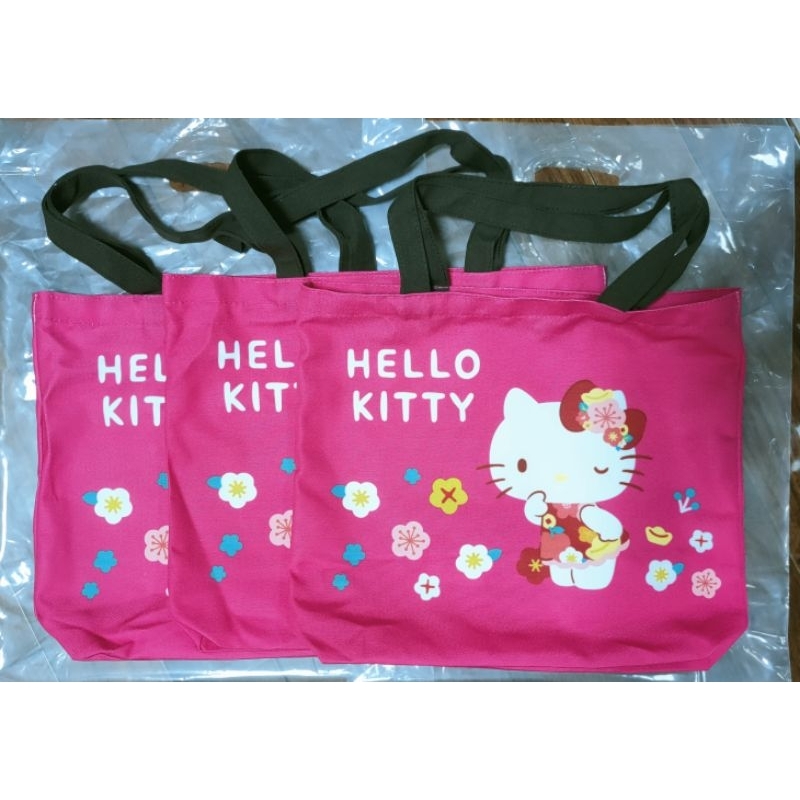 Hello Kitty 帆布袋 限定款