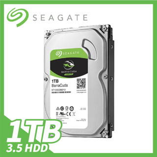 1TB／2TB HDD 3.5吋 7200轉｜桌上型電腦傳統硬碟【拆機版】SEAGATE 希捷 BarraCuda新梭魚