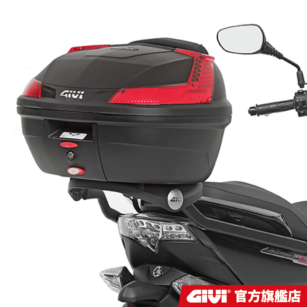 【GIVI】SMAX155 (14-22)  專用後箱架 台灣總代理 SR2121