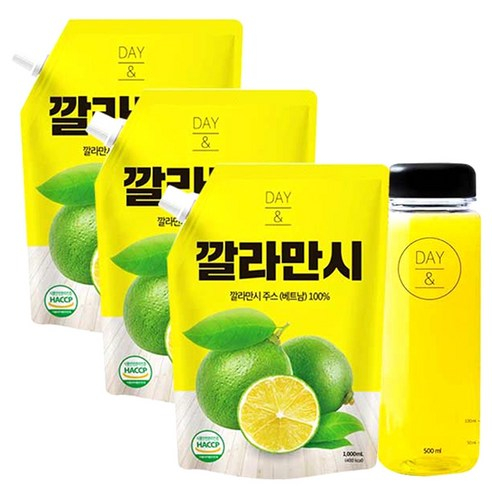 韓國 DAY 卡曼橘濃縮汁1000ml  送水瓶 卡曼橘 原液 1L 天然 低卡飲料 小紅書爆款 檸檬汁原液