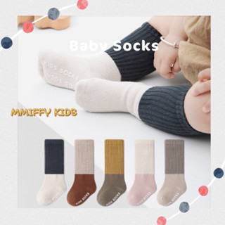 💗MIFFY臺灣現貨 ins韓係拼色造型襪襪 馬卡龍襪配色襪 可愛襪 童襪 小孩襪 童中筒襪 小孩素色襪 兒童襪