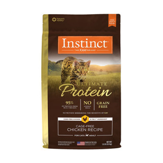 Instinct原點】皇極鮮雞成貓配方10lb(WDJ 純肉飼料 貓飼料 無穀飼料 肉含量95%)