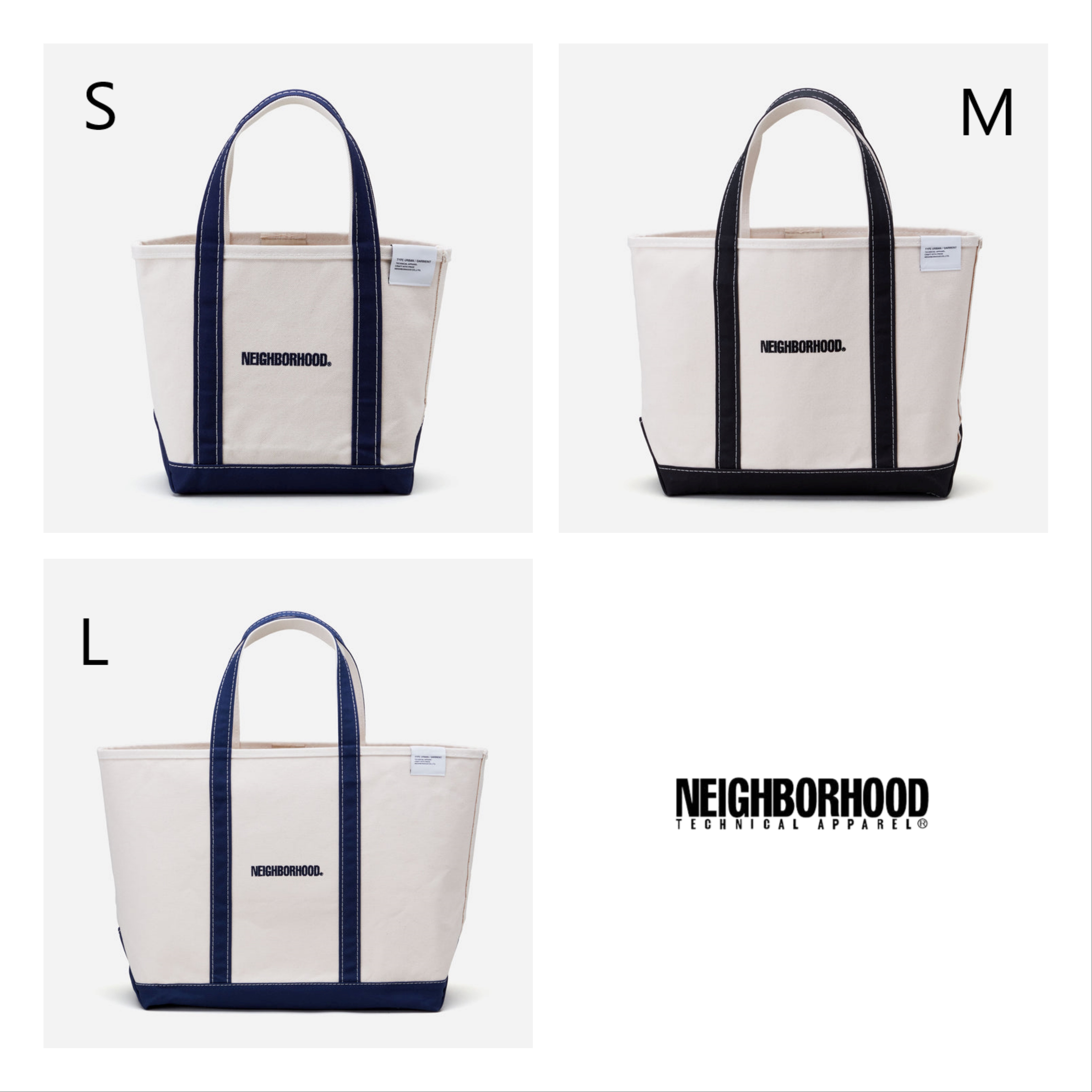 NH X L.L.BEAN . TOTE-L グリーン トートバッグ Lサイズ