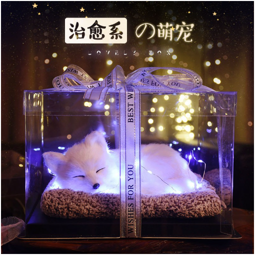 蘭莉婭 【500元內禮物】情人節禮物 生日禮物 女生禮物 萌寵禮物 狐狸 熊貓 邊牧 拉布拉多 薩摩耶 波斯貓多種禮盒