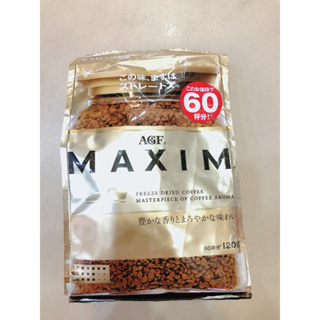 「現貨」日本 AGF Maxim 箴言金咖啡 補充包 120g