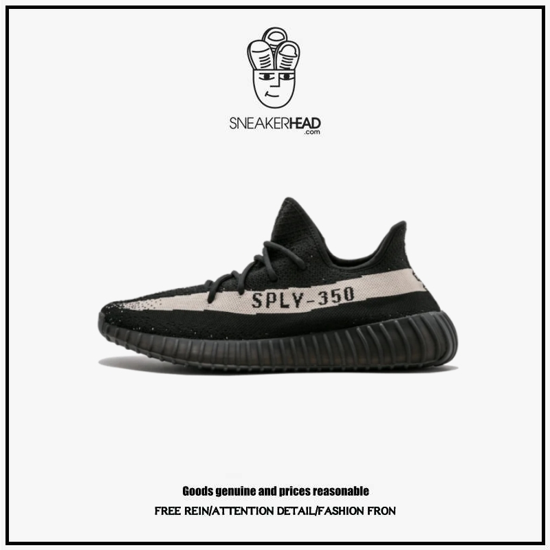 貨真價實 - ADIDAS YEEZY BOOST 350 V2 黑白 跑鞋 大碼鞋 男鞋 跑步鞋 女鞋 BY1604