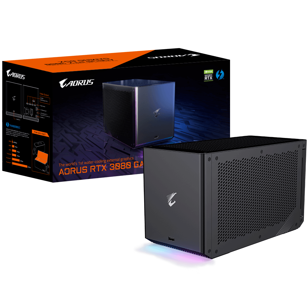 [免運] GIGABYTE AORUS RTX 3080 GAMING BOX , TB3 外接盒 顯卡