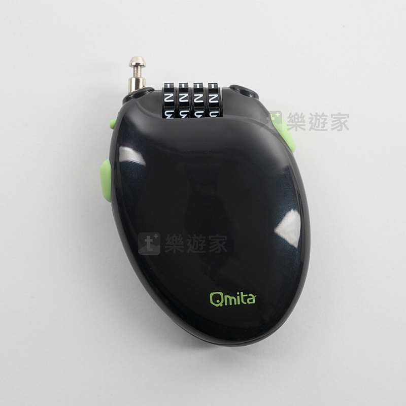 Qmita 快扣鋼繩鎖 行李箱鎖 超輕量 (出國 單車 專用)