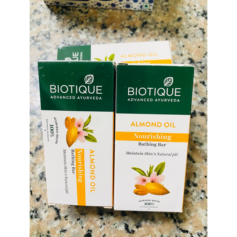 現貨✨印度百奧田香皂BIOTIQUE 杏仁